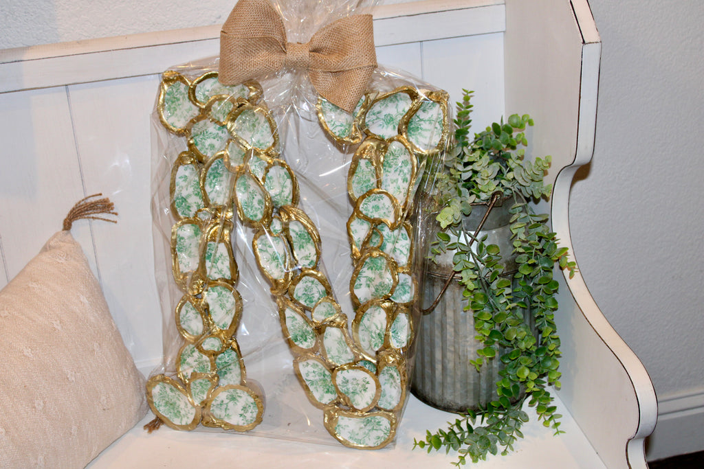 Decoupage Initials