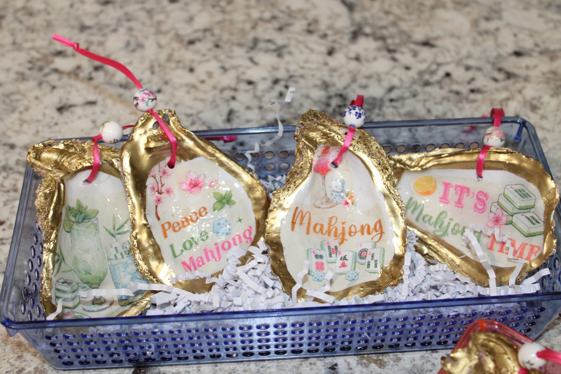 Mahjong Ornament Gift Set