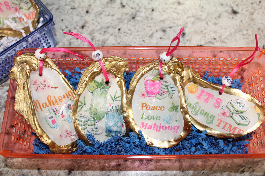 Mahjong Ornament Gift Set