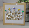 Mardi Gras Crown on Canvas