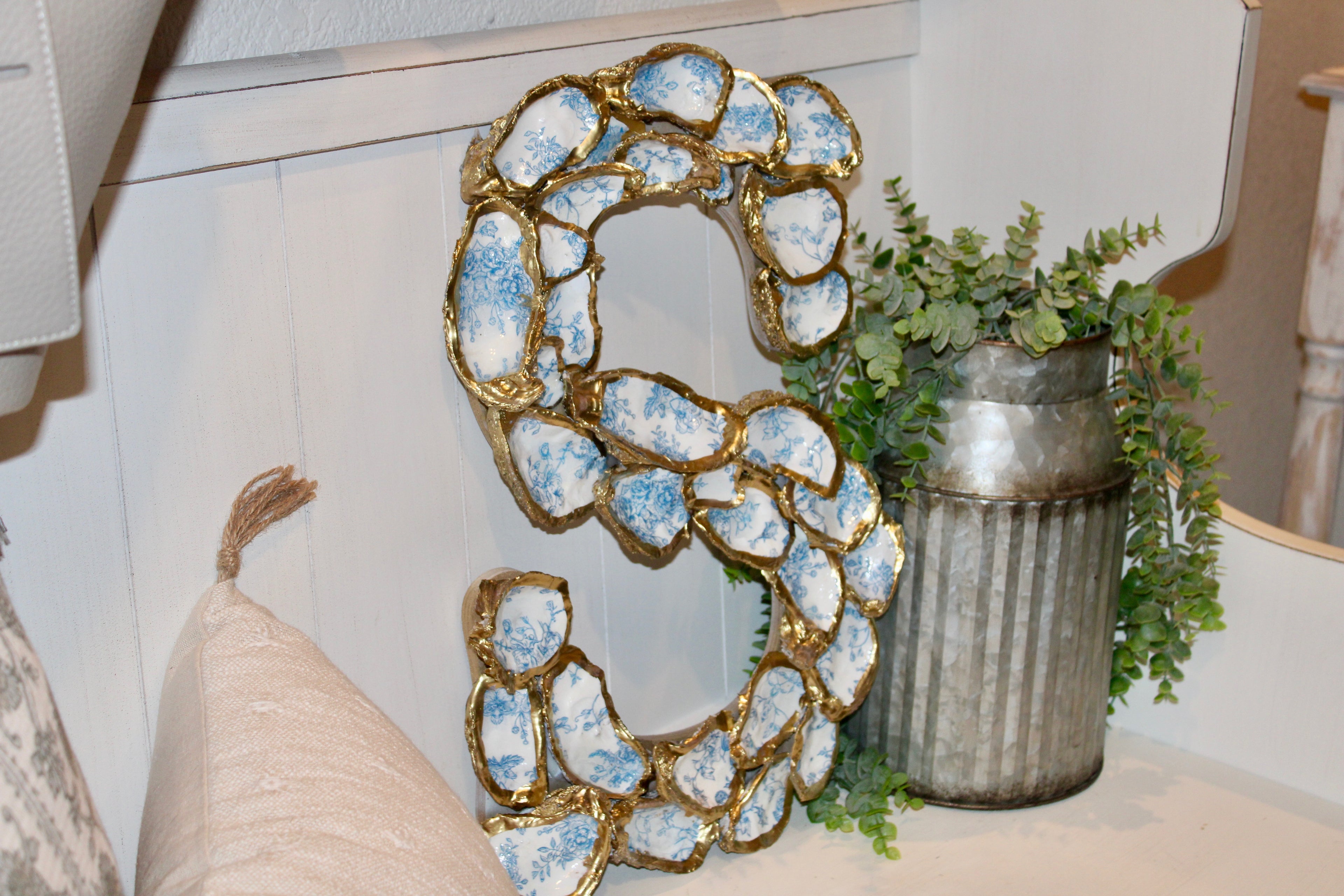 Decoupage Initials