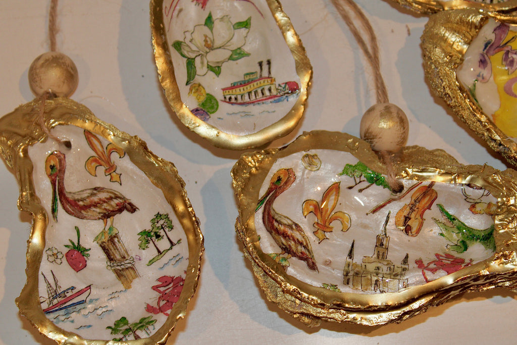 Louisiana Theme Ornaments
