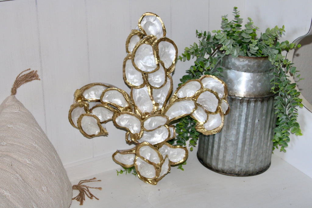 Oyster Fleur De Lis