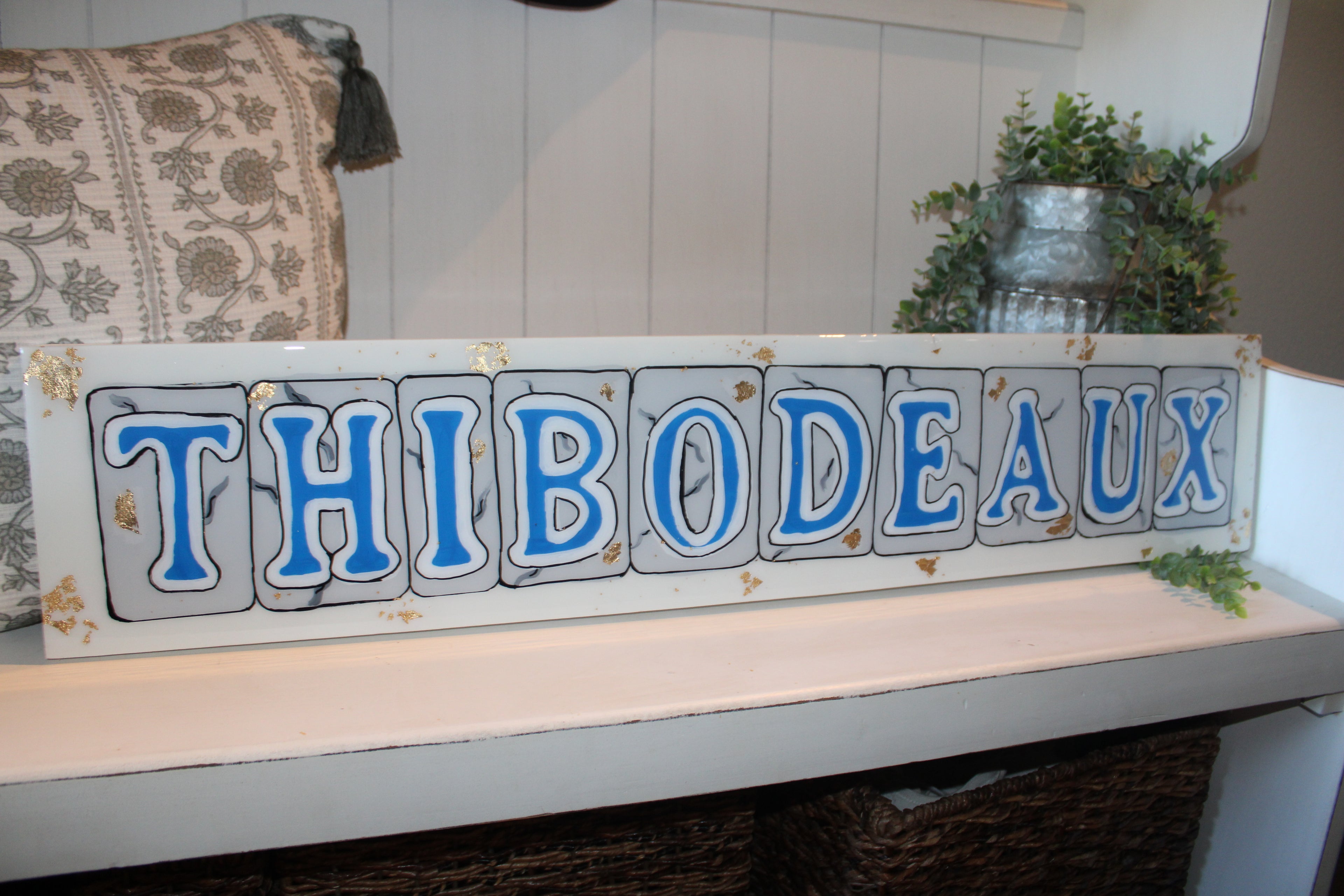 Last Name Wood Sign