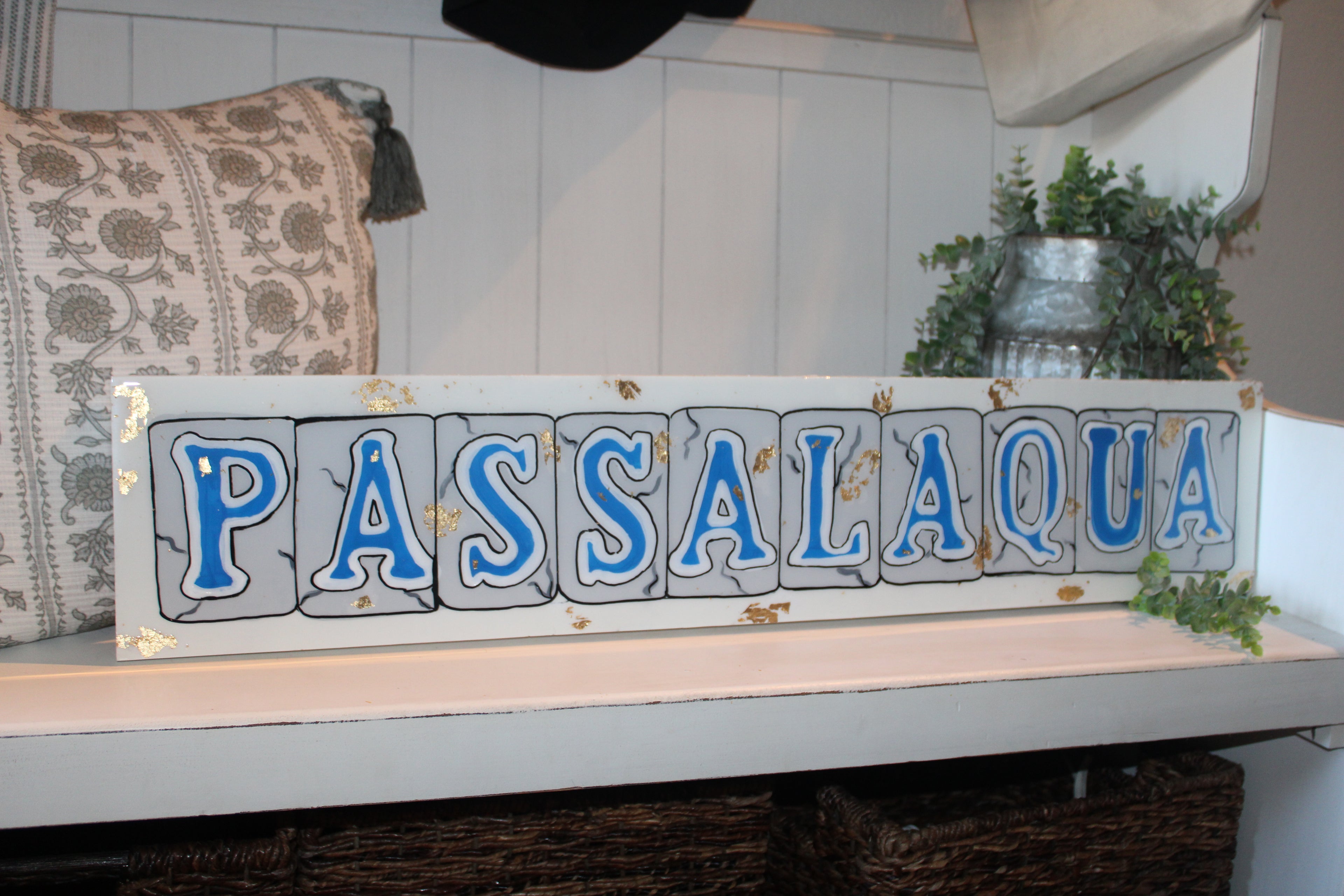 Last Name Wood Sign